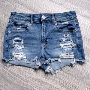 American Eagle denim shorts sz 6 EUC